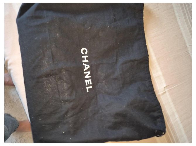 Borsa a tracolla Chanel Pelle Nera Nero - vista 3