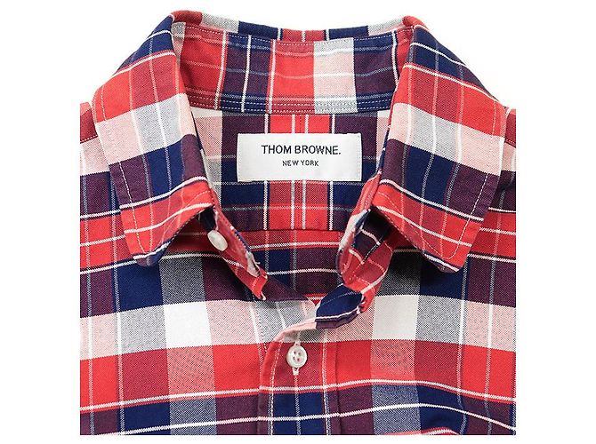 Camisa de algodón Oxford Thom Browne Multicolor - vista 2