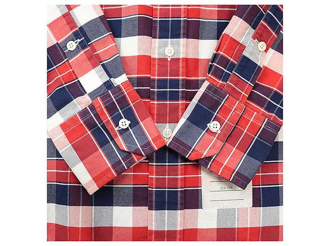 Camisa de algodón Oxford Thom Browne Multicolor - vista 5