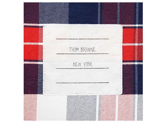 Camisa de algodón Oxford Thom Browne Multicolor - vista 6