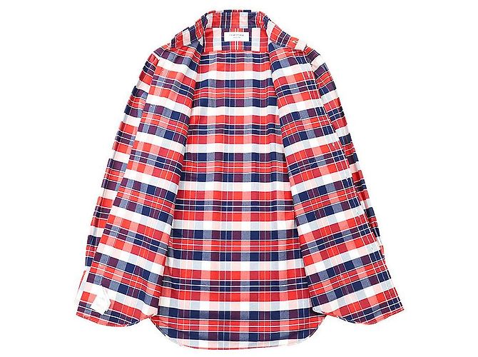 Camisa de algodón Oxford Thom Browne Multicolor - vista 7