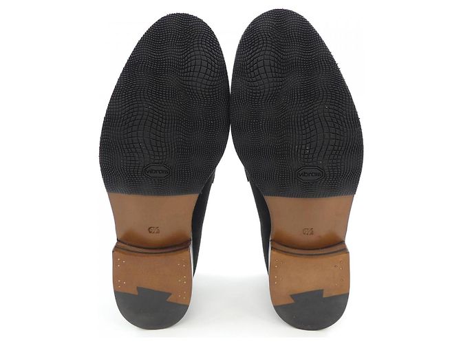 Autre Marque Scarpe Oxford in pelle FUGASHIN Nero - vista 4