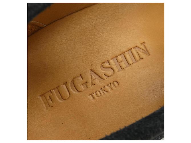 Autre Marque Scarpe Oxford in pelle FUGASHIN Nero - vista 8