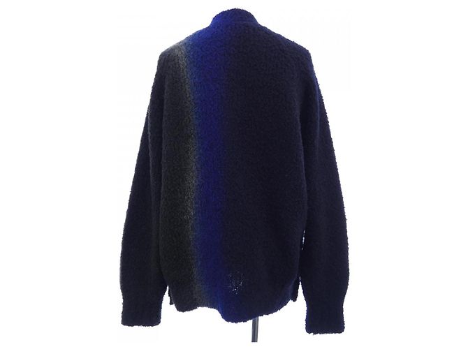 Sacai TIE DYE Strickjacke Blau Khaki Marineblau - Ansicht 2