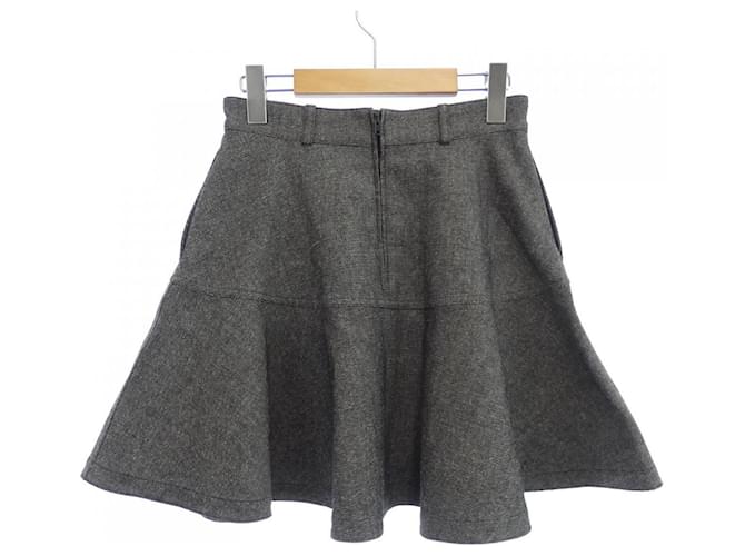 Falda Christian Dior Gris - vista 2