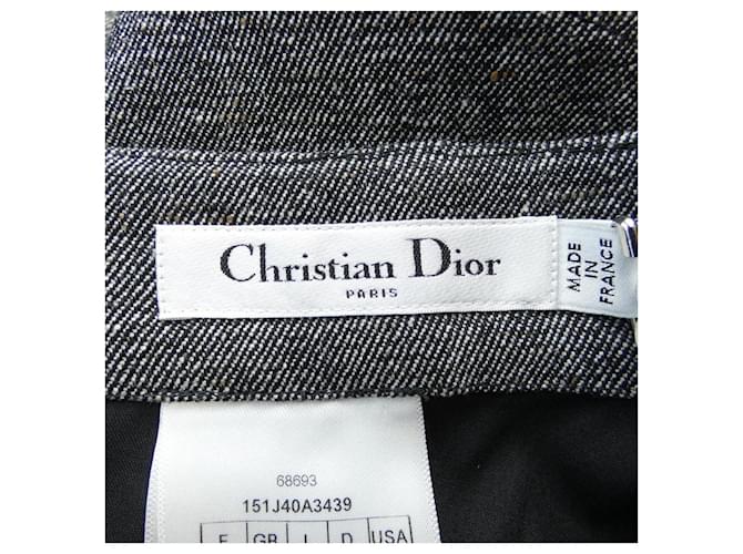 Falda Christian Dior Gris - vista 4