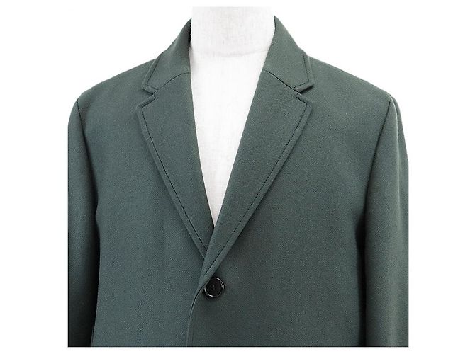 Autre Marque Abrigo de mezcla de lana y cachemira Hugo Boss Verde Verde oliva - vista 2
