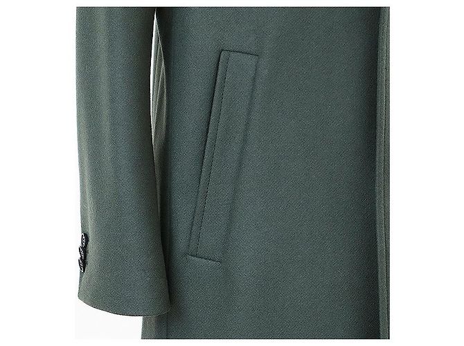 Autre Marque Abrigo de mezcla de lana y cachemira Hugo Boss Verde Verde oliva - vista 3