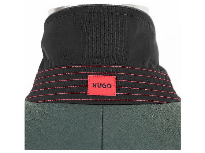 Autre Marque Abrigo de mezcla de lana y cachemira Hugo Boss Verde Verde oliva - vista 7