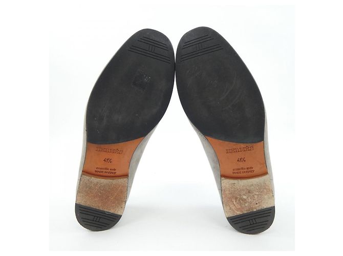 Hermès Hermes Lederschuhe Beige - Ansicht 4