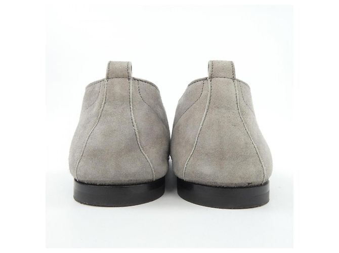 Hermès Hermes Lederschuhe Beige - Ansicht 5