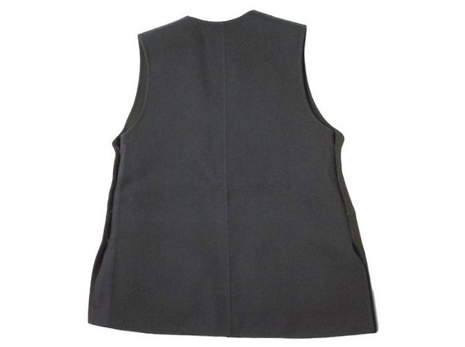 Autre Marque Chaleco de Lana Combo Drawer Castaño Gris antracita - vista 2