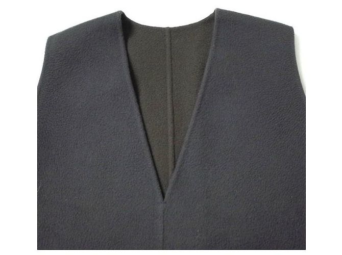 Autre Marque Chaleco de Lana Combo Drawer Castaño Gris antracita - vista 5