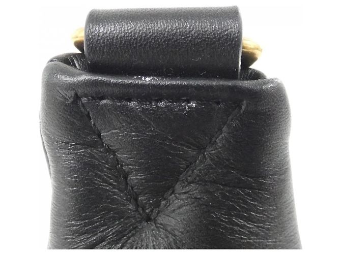 Bum bag in pelle New Wave di Louis Vuitton Nero - vista 6