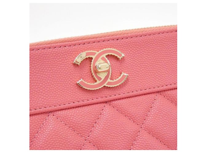 Timeless Cartera de Cadena en Piel Caviar Chanel Rosa - vista 4