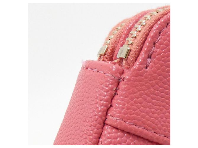 Timeless Cartera de Cadena en Piel Caviar Chanel Rosa - vista 5