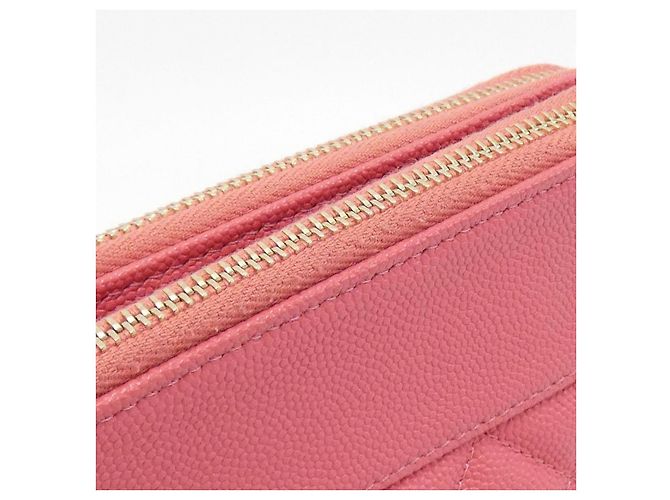 Timeless Cartera de Cadena en Piel Caviar Chanel Rosa - vista 6