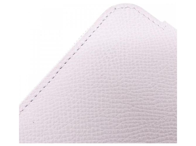 Silk In Billetera de seda compacta Epsom ANIMAPOLIS de Hermès Rosa - vista 4