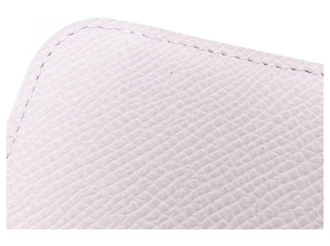 Silk In Billetera de seda compacta Epsom ANIMAPOLIS de Hermès Rosa - vista 5