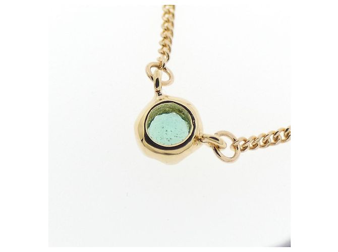 Autre Marque Collana in smeraldo Au750 D'oro - vista 4