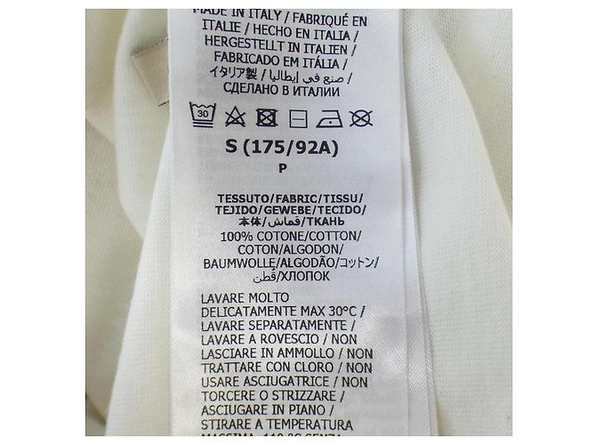 Camiseta Gucci T-shirt Negro Blanco - vista 3