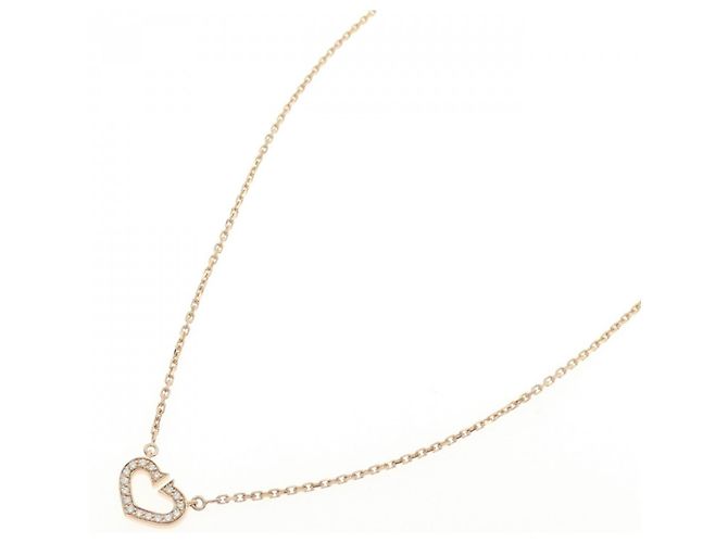 Collana Cartier C Heart Au750 D'oro - vista 2