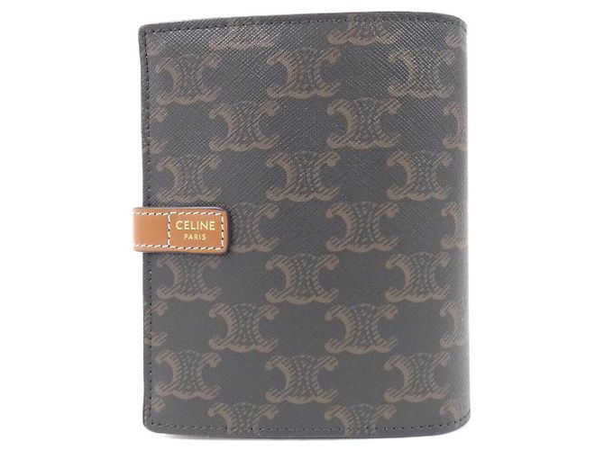 Céline Reisebeutel aus Canvas Celine Triomphe Braun Beige - Ansicht 2
