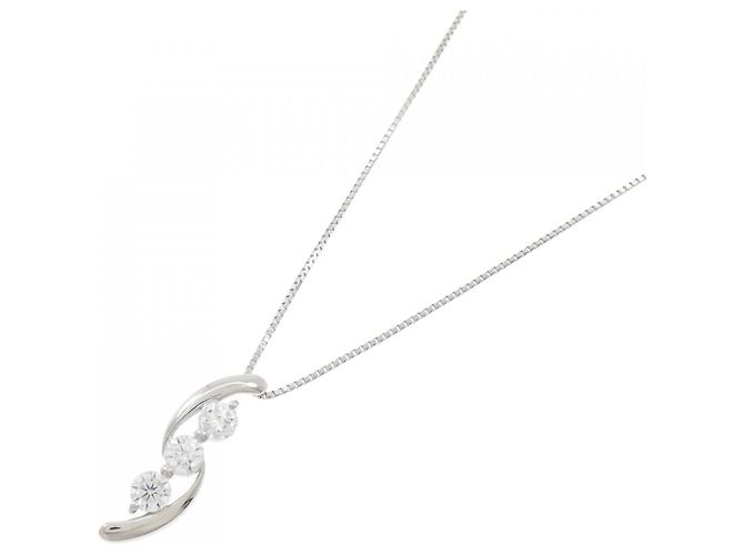 Autre Marque Collana in diamante PT900 PT850 Argento - vista 2