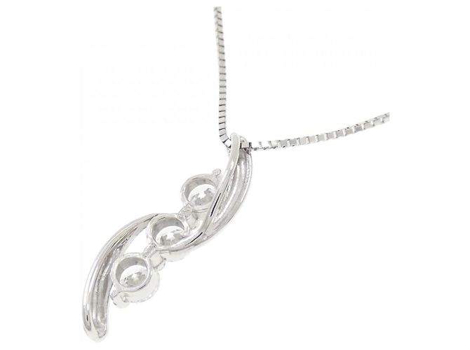 Autre Marque Collana in diamante PT900 PT850 Argento - vista 4