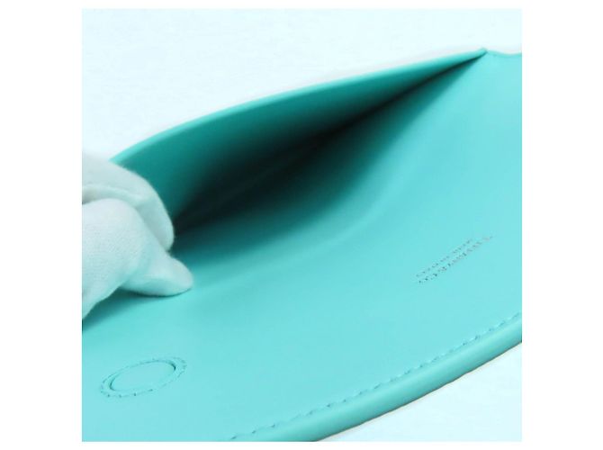 Tiffany & Co Pochette in pelle Tiffany&Co. Blu - vista 7