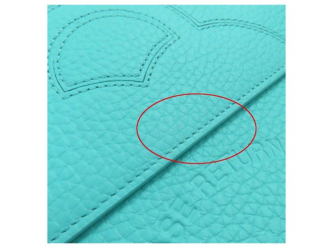 Tiffany & Co Pochette in pelle Tiffany&Co. Blu - vista 9