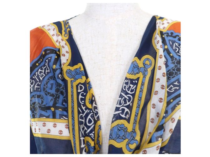 Blusa de seda Mors et Gourmettes Chaine d'Ancre de Hermès Multicolor - vista 4