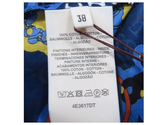 Blusa de seda Mors et Gourmettes Chaine d'Ancre de Hermès Multicolor - vista 7