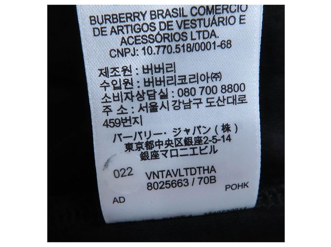 Camiseta de manga larga Burberry Negro - vista 9