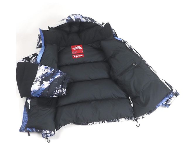 Supreme THE NORTH FACE Chaqueta de Plumas Baltoro Montaña Azul - vista 3