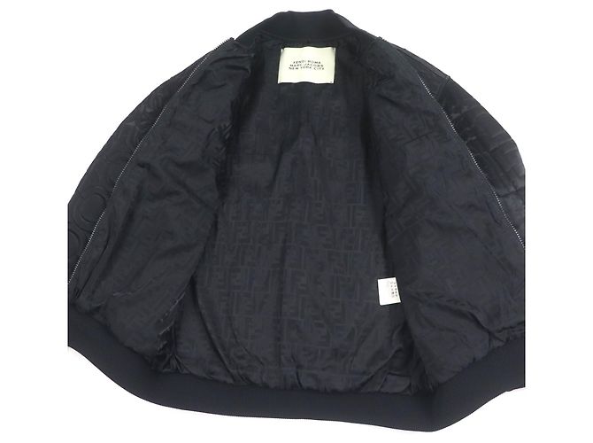 Chaqueta Bomber de Nylon Fendi×Marc Jacobs Negro - vista 4
