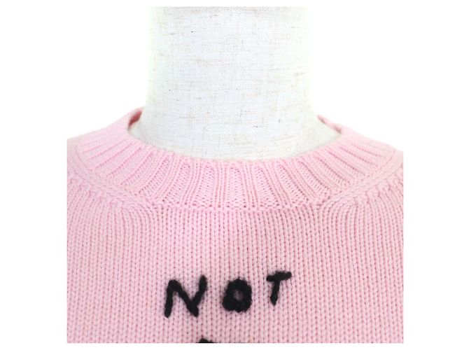 Miu Miu MIUMIU Unicorn Wollstrickpullover Pink - Ansicht 4
