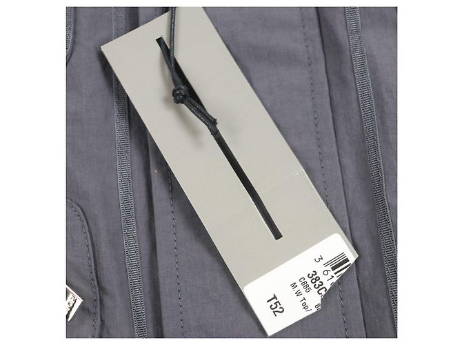 Dior Meilleur Gilet Zippé Multi Poches en Nylon Gris - vue 12