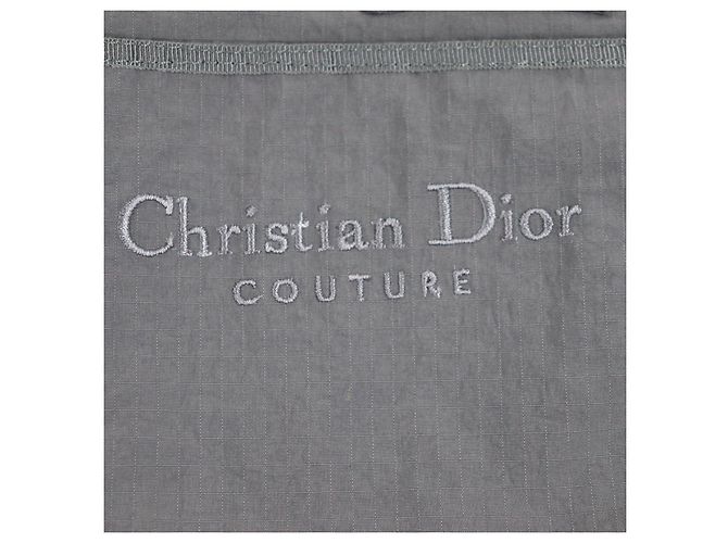 Dior Meilleur Gilet Zippé Multi Poches en Nylon Gris - vue 5