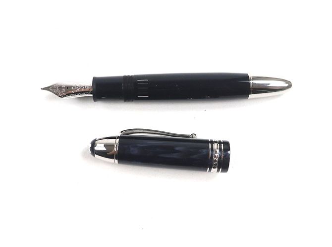 Montblanc Meisterstück Au750 Füllfederhalter Schwarz - Ansicht 4