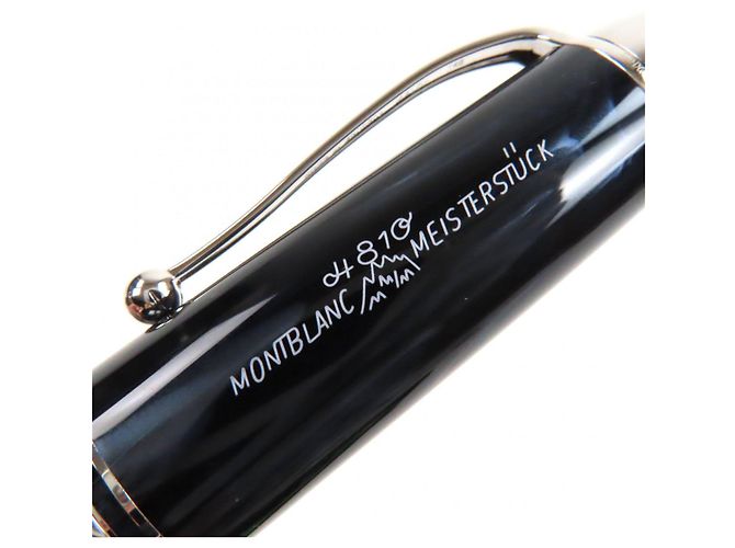 Montblanc Meisterstück Au750 Füllfederhalter Schwarz - Ansicht 9
