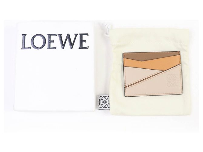 Loewe Puzzle Anagram Leder Kartenetui Braun - Ansicht 2