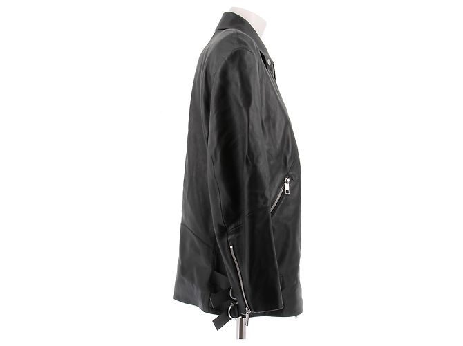 Autre Marque Perfekt aus schwarzem Leder - Ansicht 3