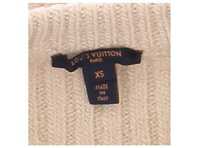 Suéter Louis Vuitton de lã bege XS - vista 6