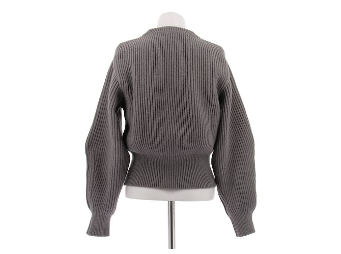 Suéter Alaïa de lana gris - vista 2
