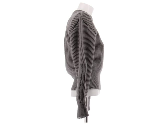 Suéter Alaïa de lana gris - vista 3
