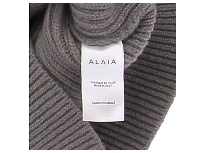Suéter Alaïa de lana gris - vista 6