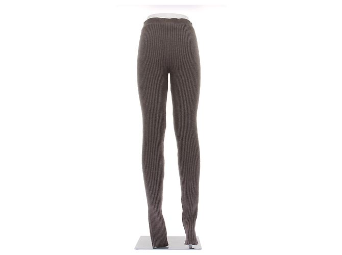 Louis Vuitton Strickleggings Grau Größe S - Ansicht 2