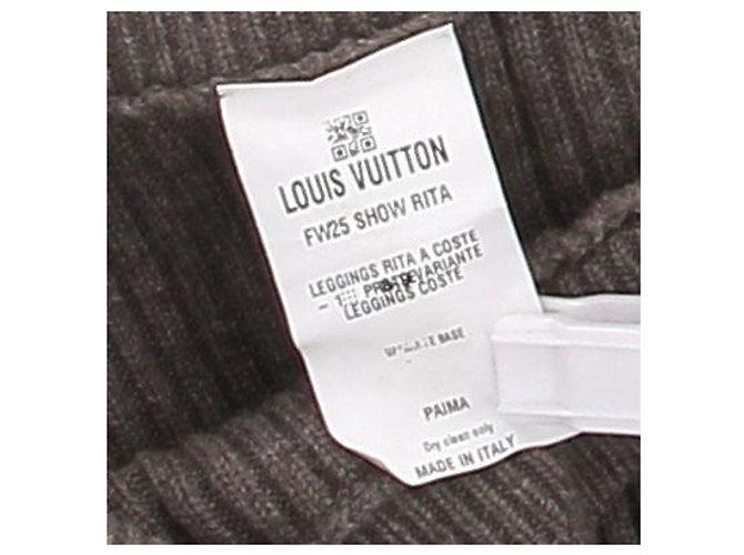 Louis Vuitton Strickleggings Grau Größe S - Ansicht 5