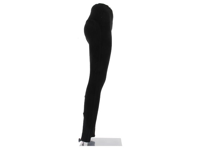 Alaïa Legging de lã preta Preto - vista 4